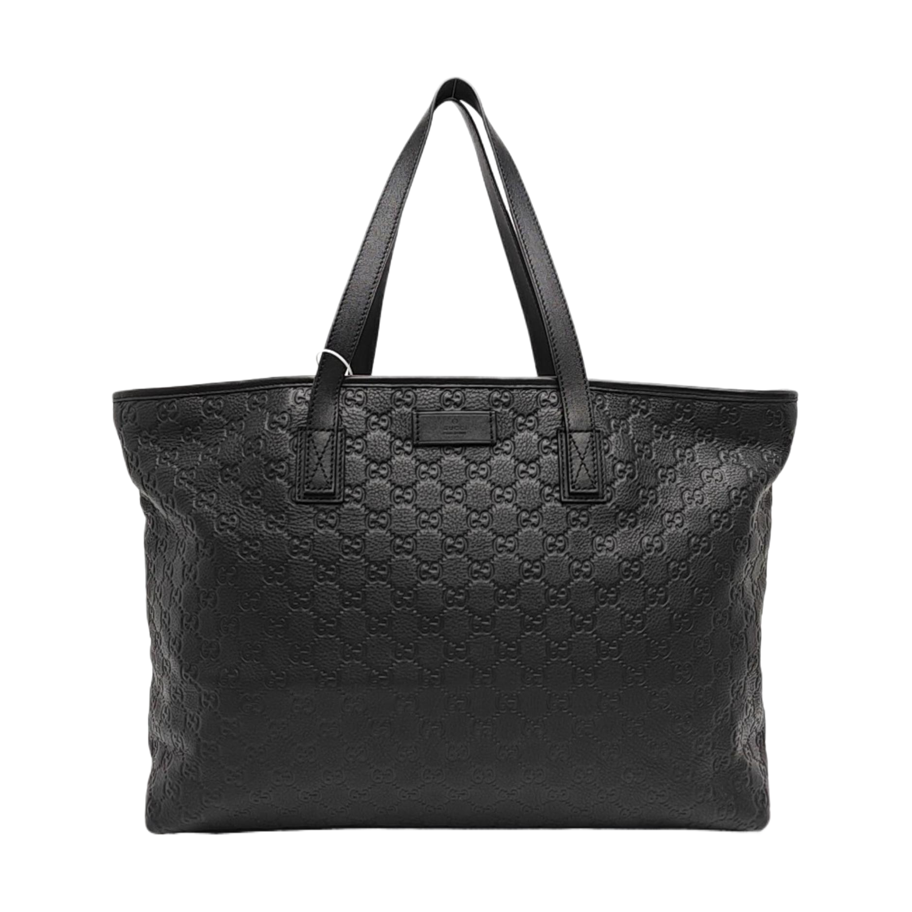 GG Imprime Monogram Calfskin Black