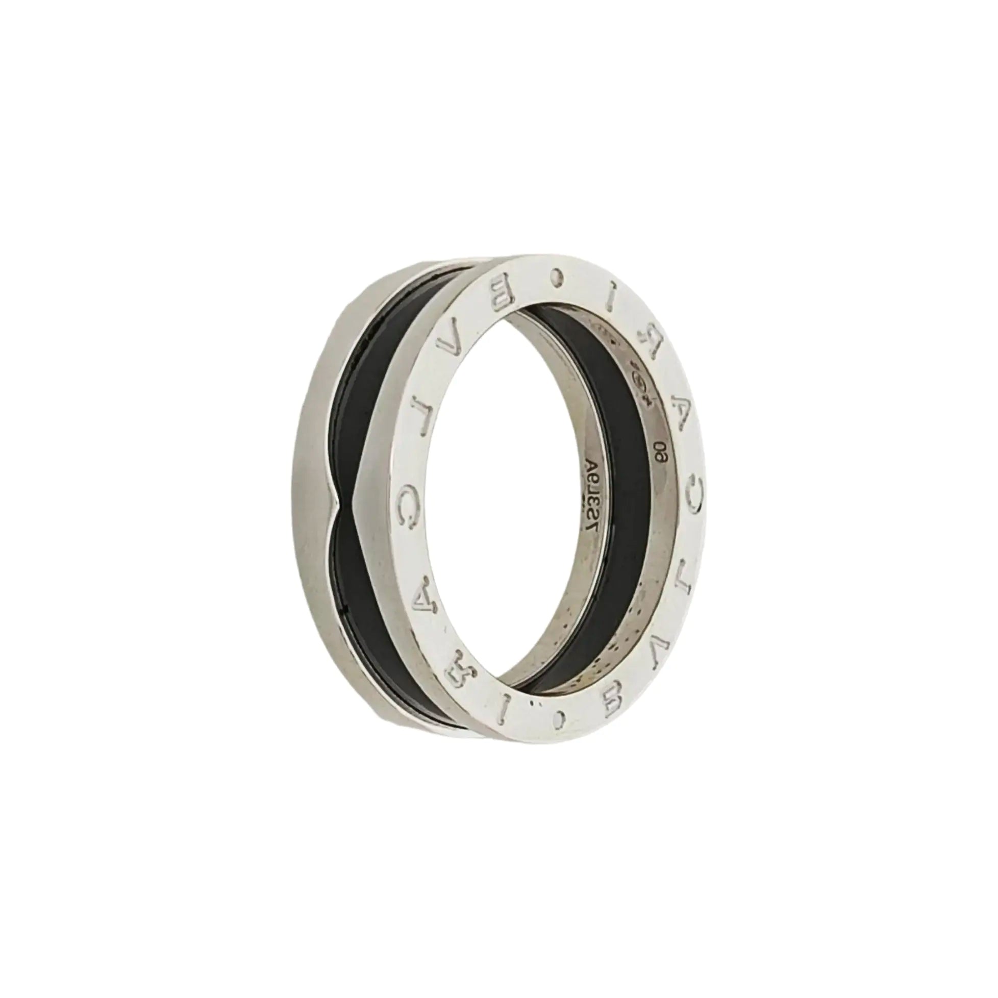 B.ZERO1 925 Sterling Silver Ring EU 60