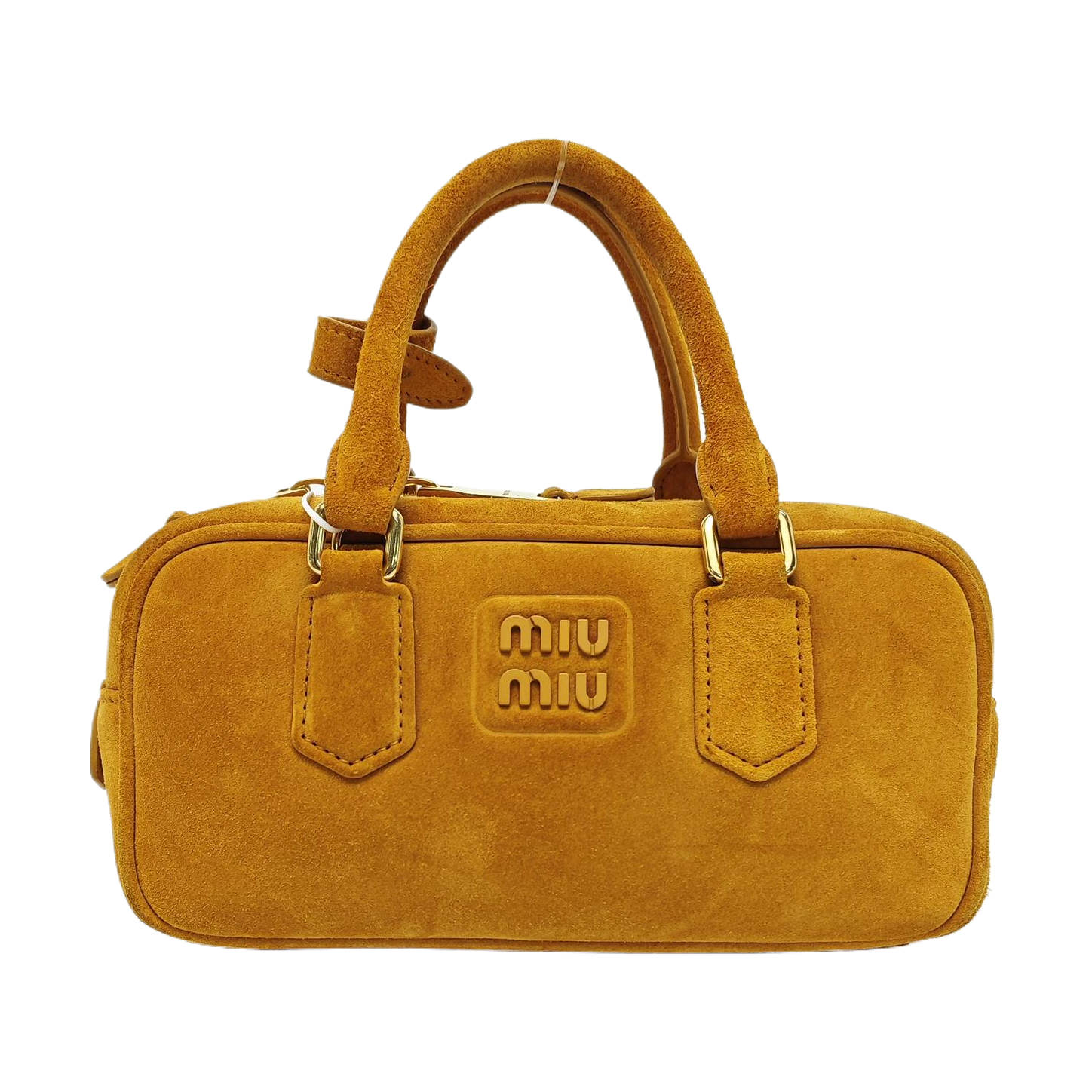 Arcadie Small Suede Yellow