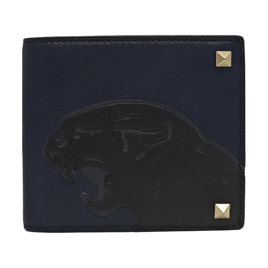 Calfskin Wallet Blue