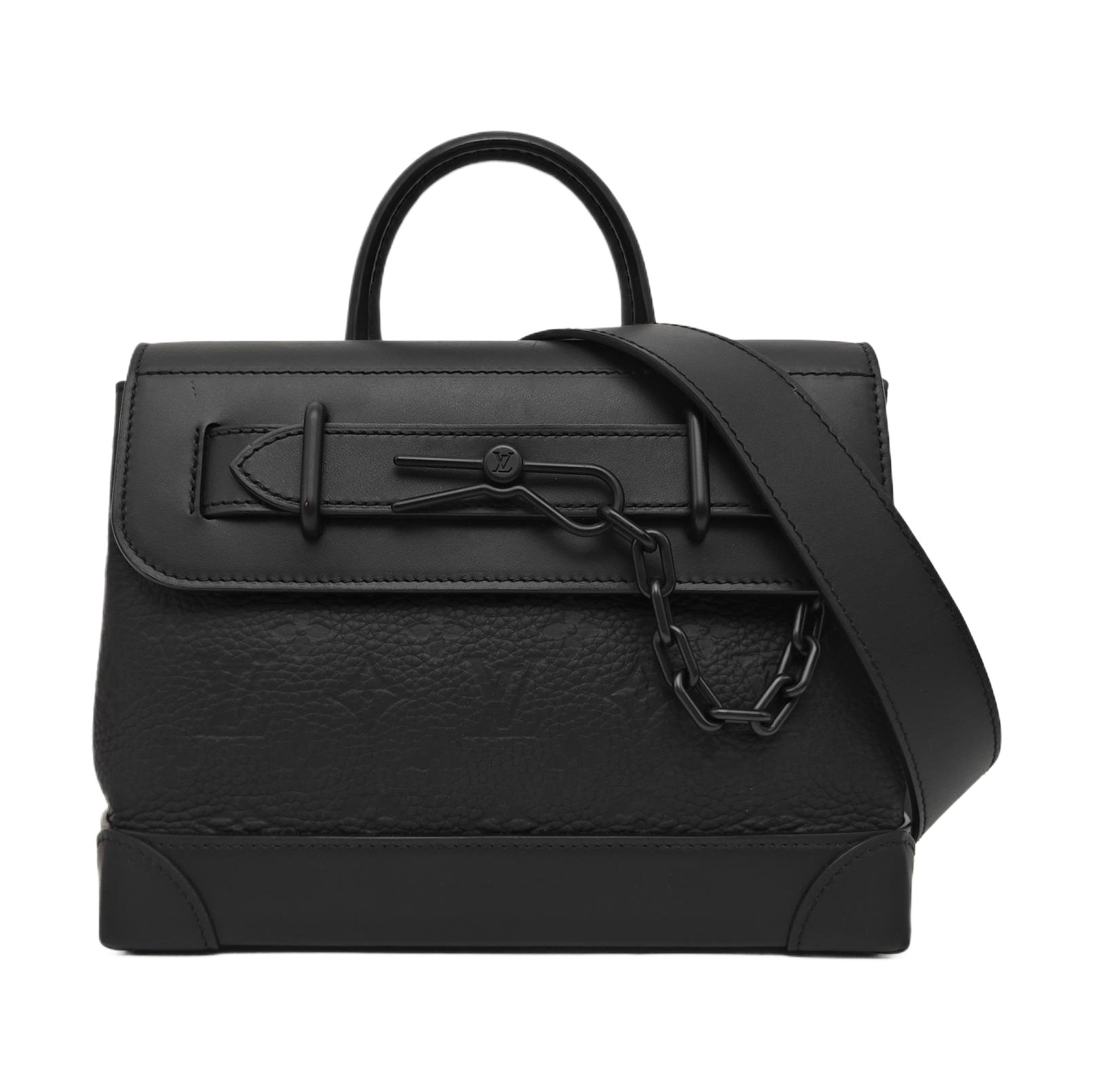 STEAMER PM Monogram Calfskin Black