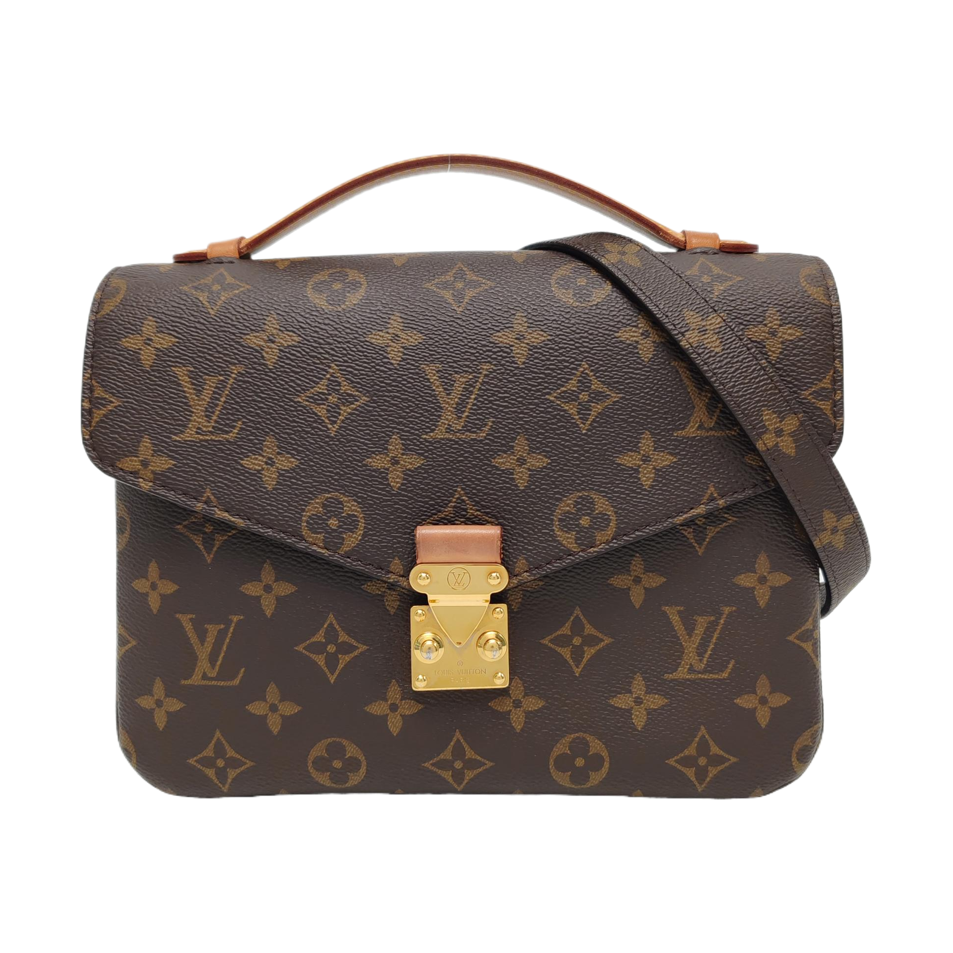 Authenticated pre-owned  MÉTIS MM Monogram Coated Canvas Brown - Shoulder Bag at Looply