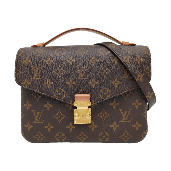 Authenticated pre-owned  MÉTIS MM Monogram Coated Canvas Brown - Shoulder Bag at Looply