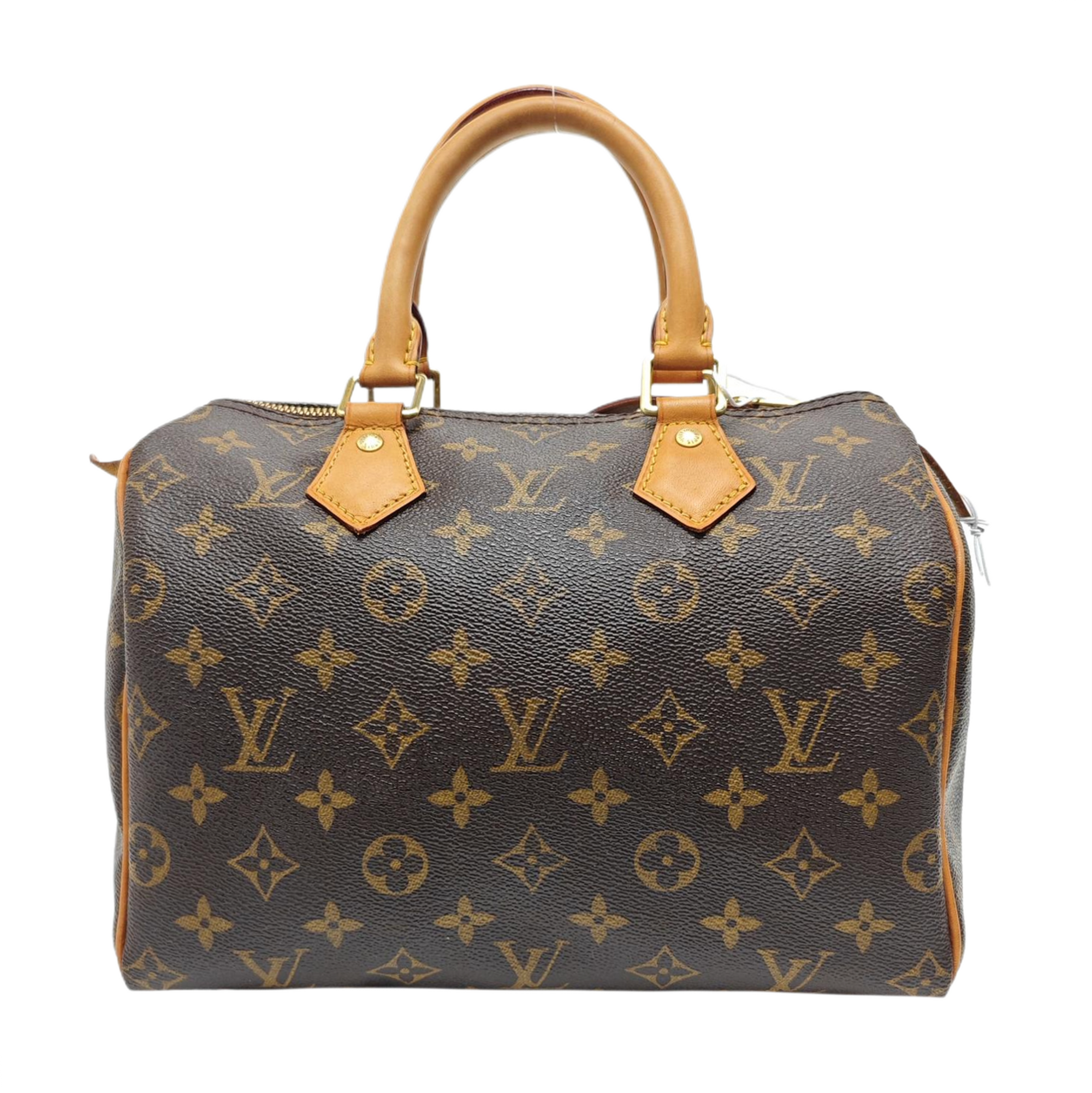 SPEEDY 25 Monogram Coated Canvas Brown