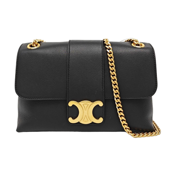 TEEN VICTOIRE Medium Calfskin Black