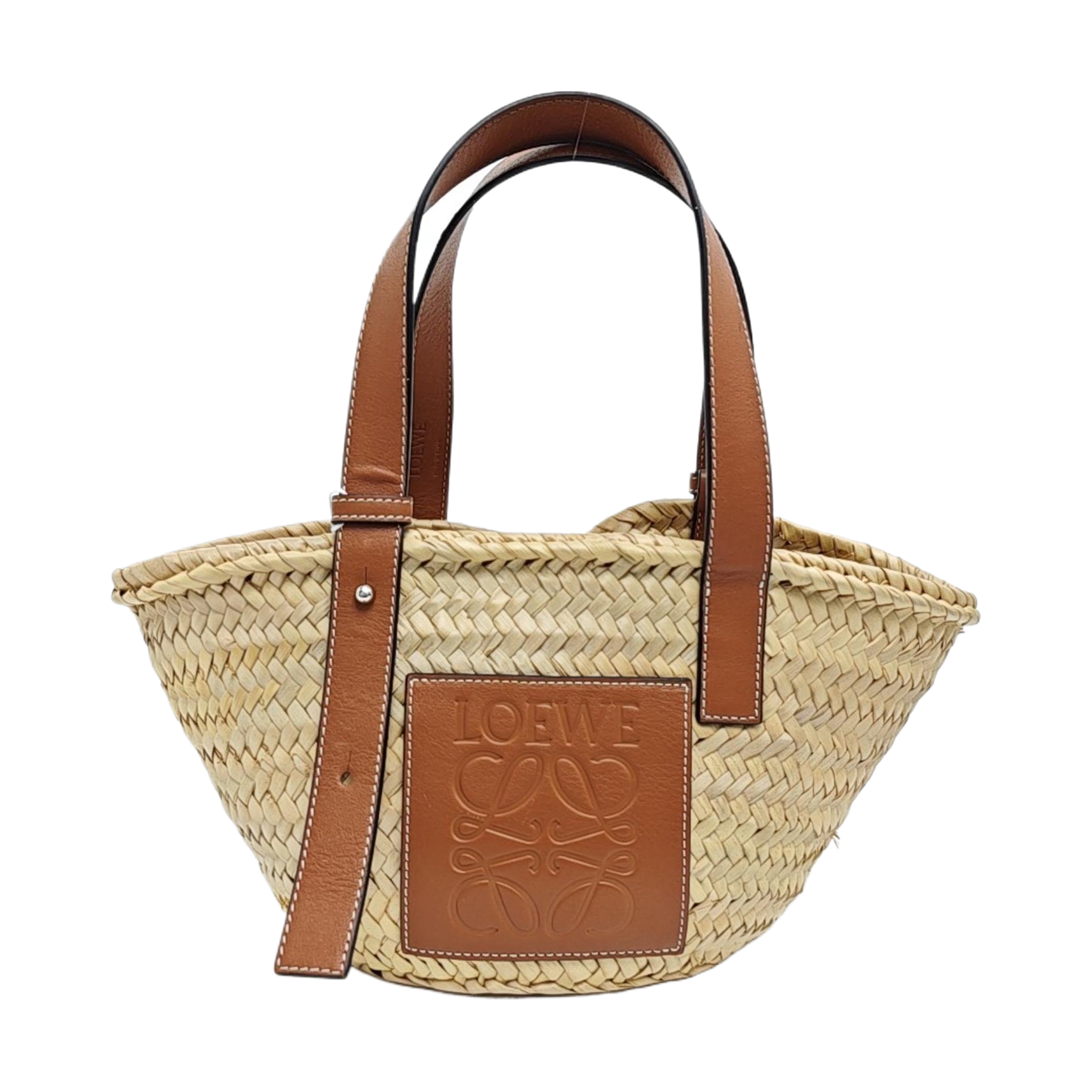 Basket Straw Beige