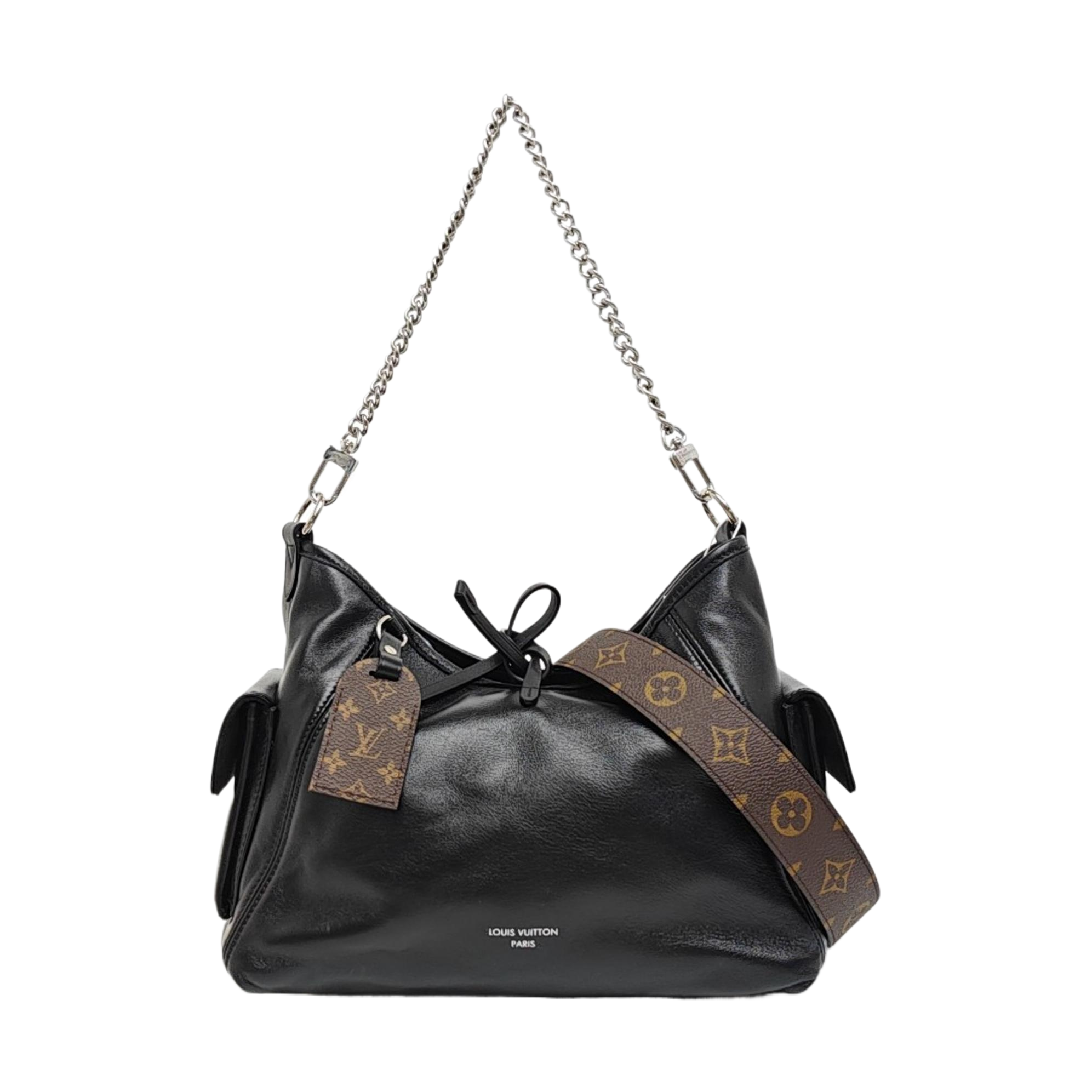 CARRYALL BB Monogram Lambskin Black