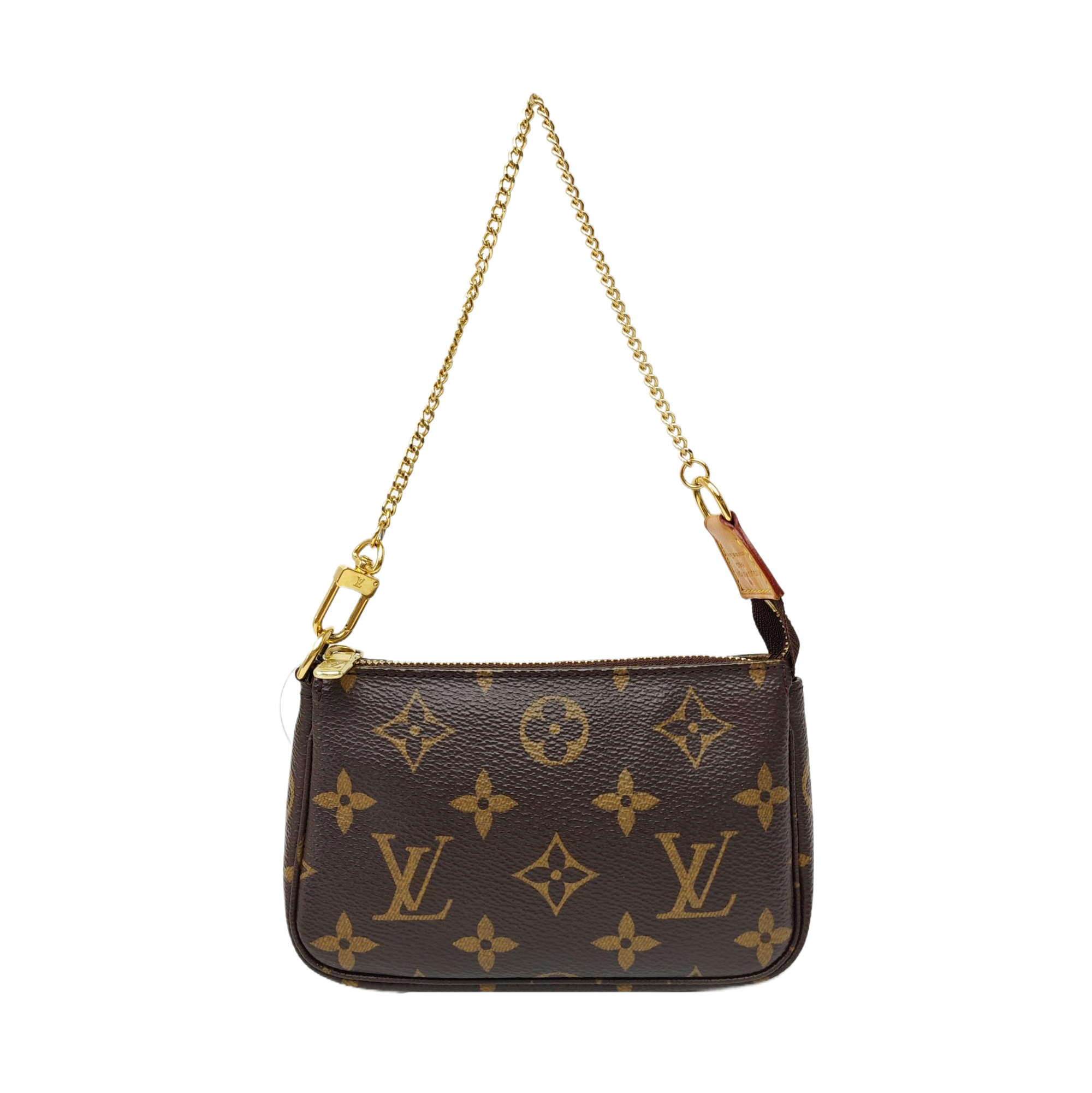 ACCESSOIRES Mini Monogram Coated Canvas Brown