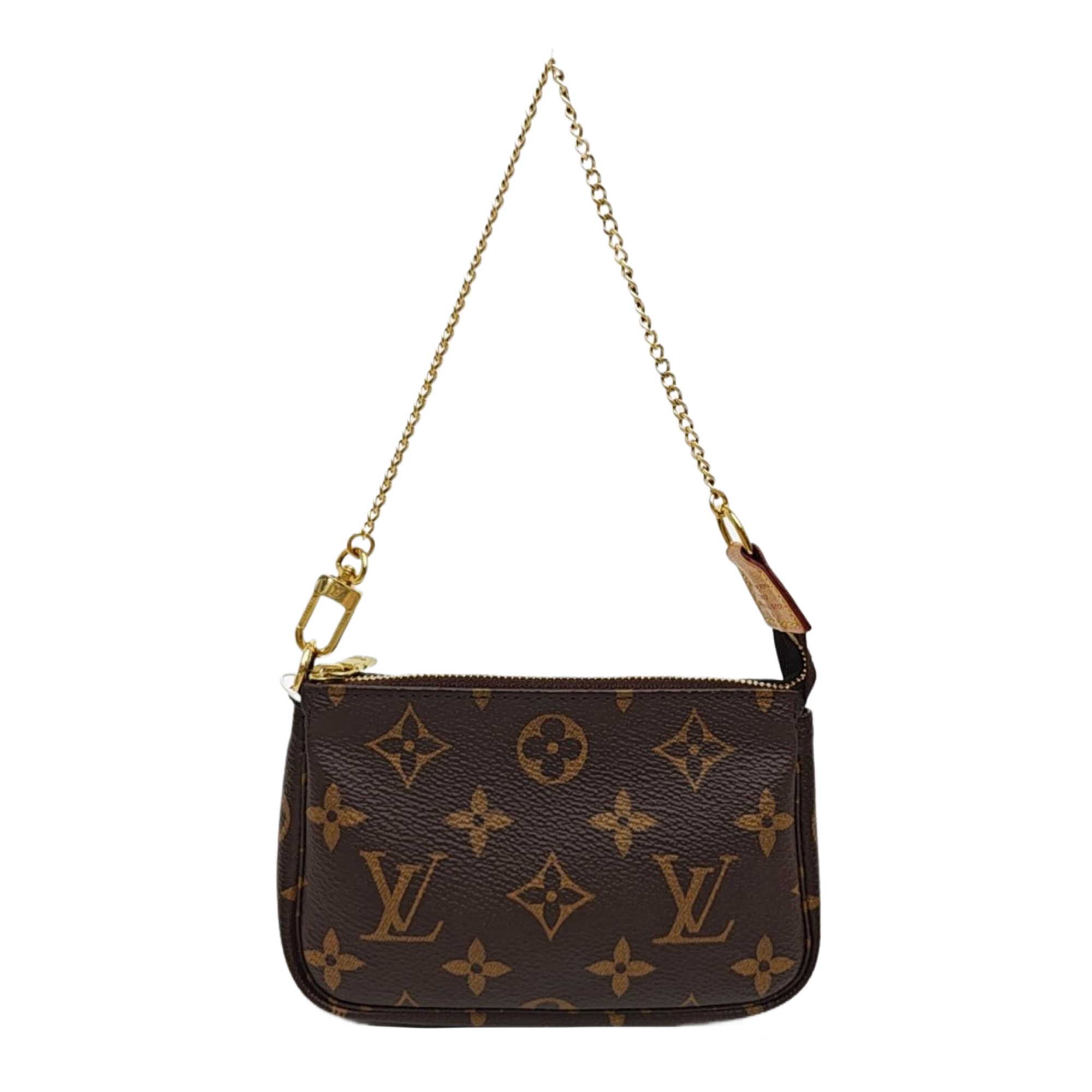 ACCESSOIRES Mini Monogram Coated Canvas Brown