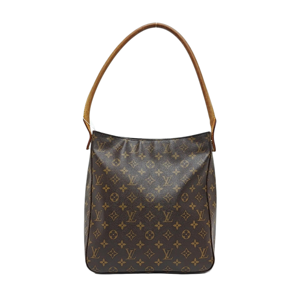 LOOPING GM Monogram Coated Canvas Brown