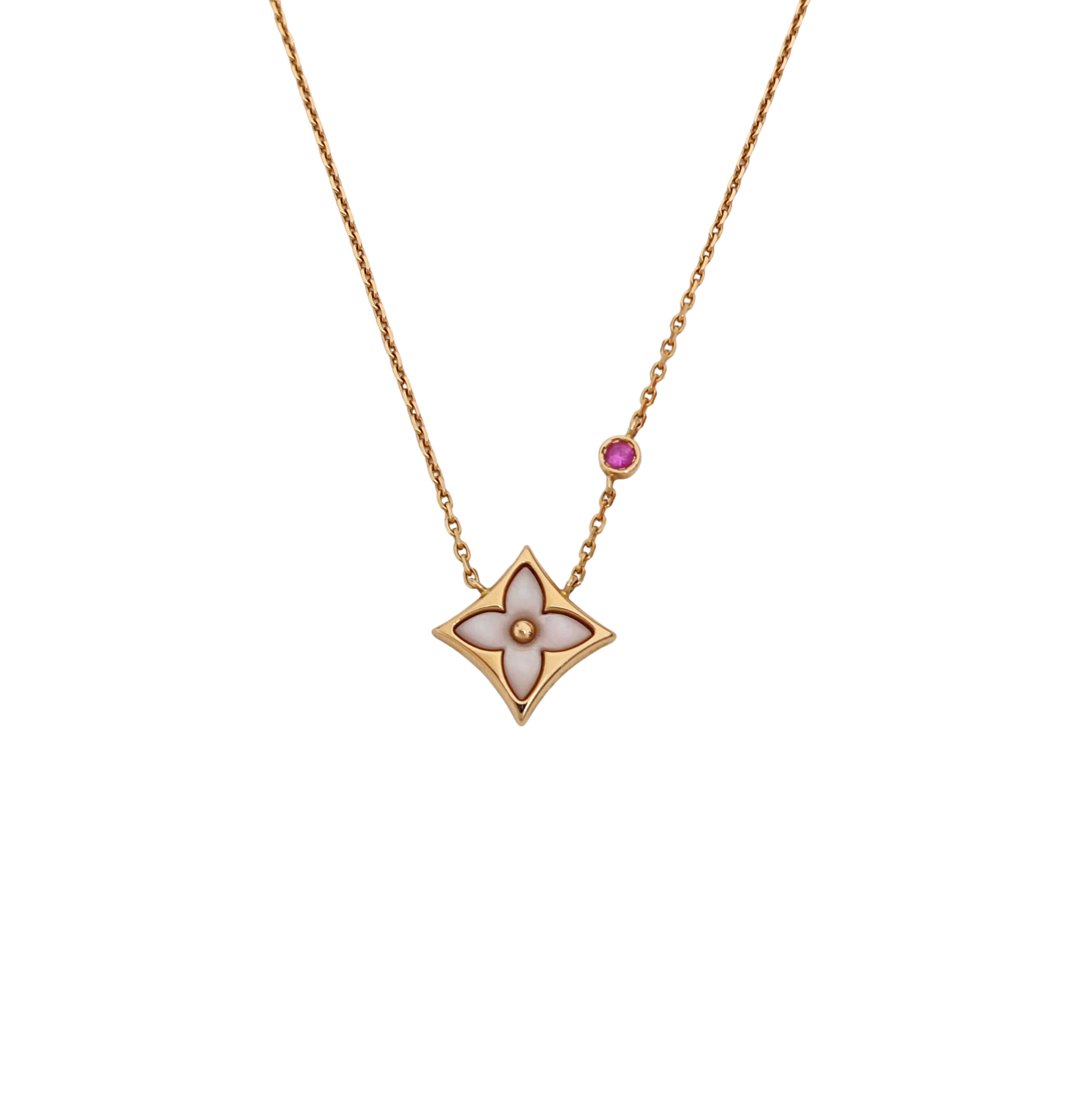 COLOR BLOSSOM 18k Rose Gold Necklace