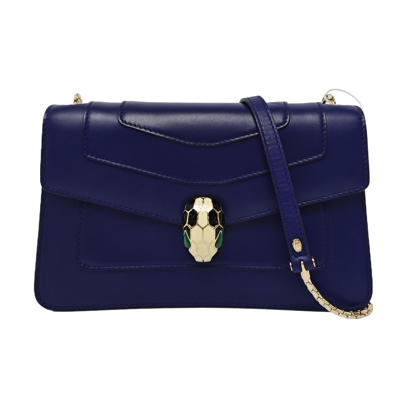 SERPENTI FOREVER Small Calfskin Blue