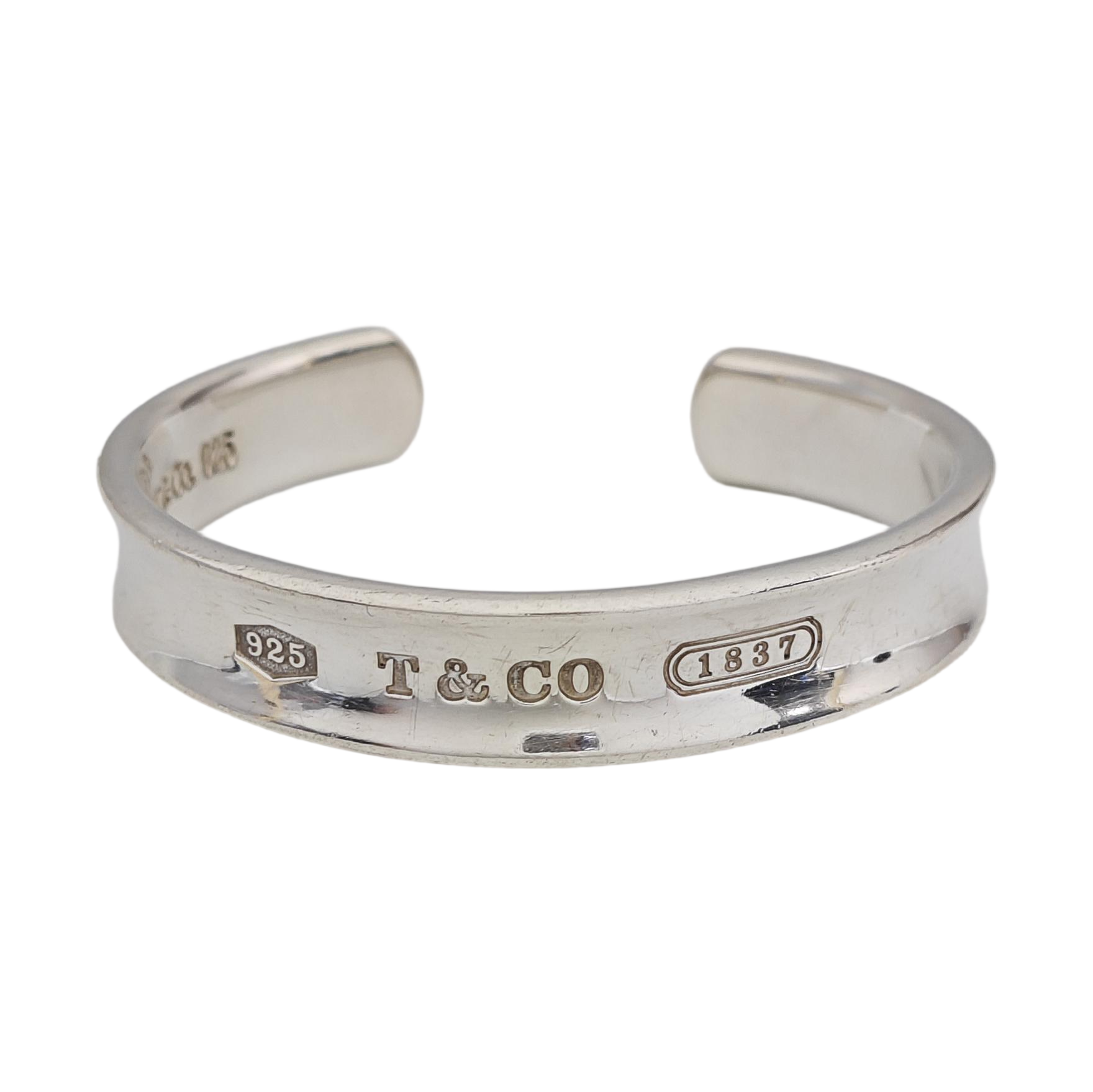 Tiffany 1837 925 Sterling Silver Bangle