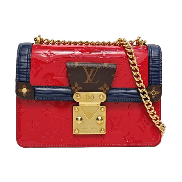 WYNWOOD Monogram Patent Leather Red