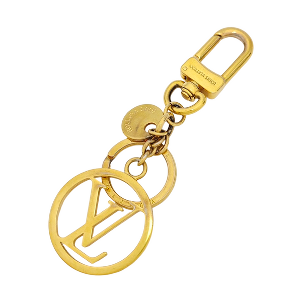 Metal Bag Charm Gold
