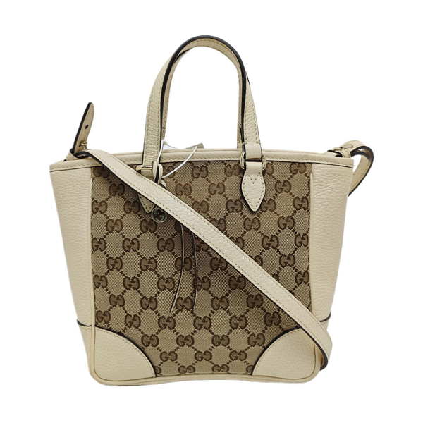 Bree Monogram Canvas Brown