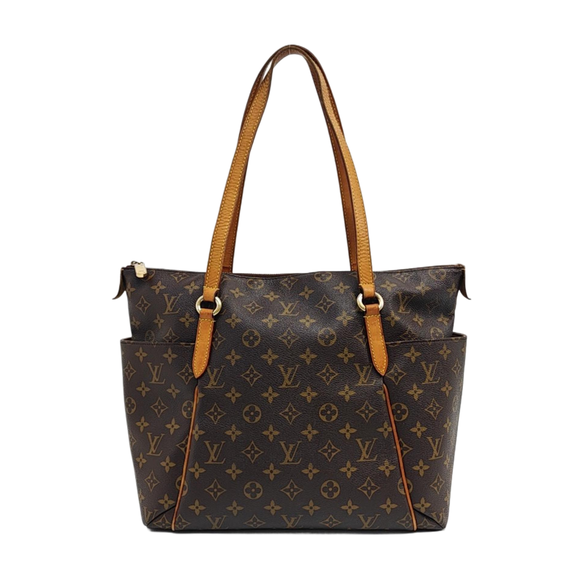 TOTALLY MM Monogram Coated Canvas Brown