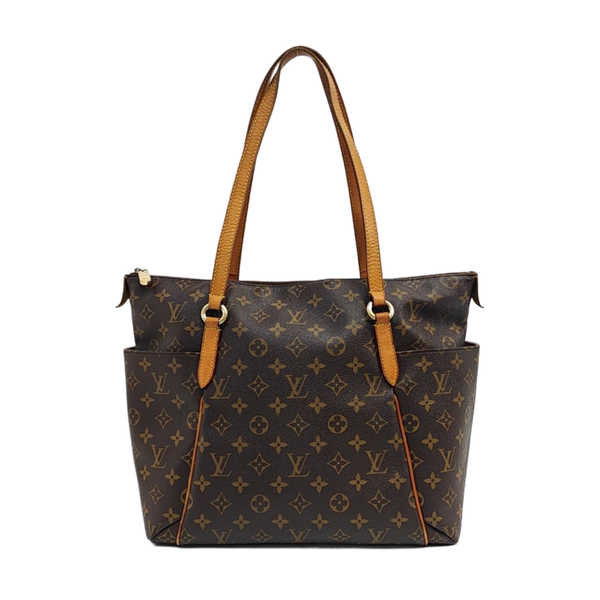 TOTALLY MM Monogram Coated Canvas Brown