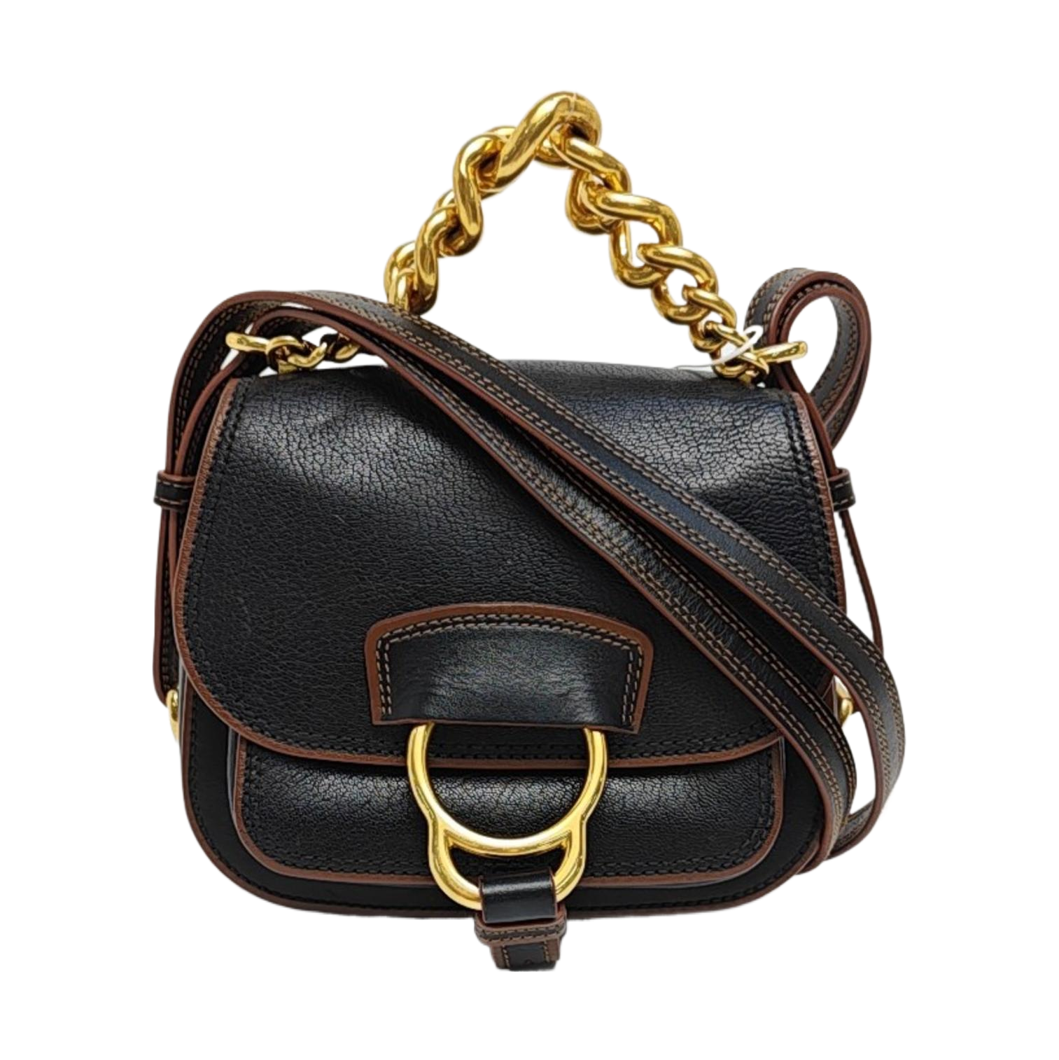 Dahlia Calfskin Black