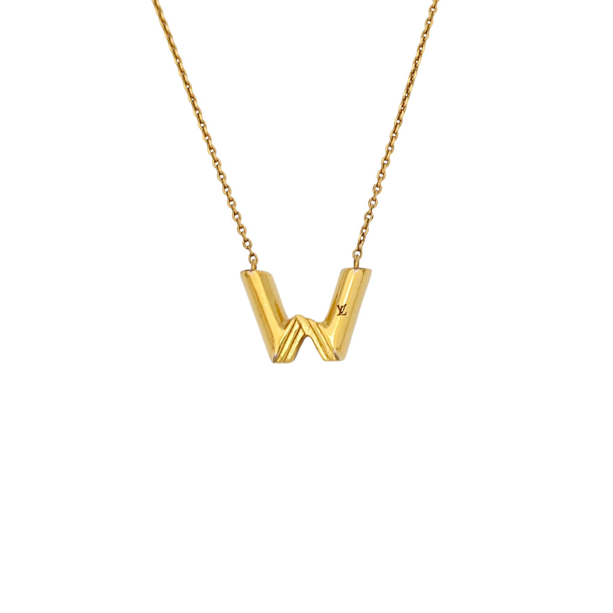 LV &amp; ME Brass Gold Necklace