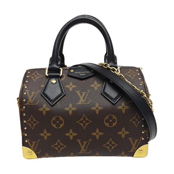 SPEEDY TRUNK 20 Monogram Coated Canvas Brown