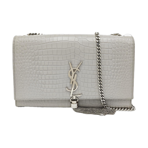 KATE Medium Calfskin Gray