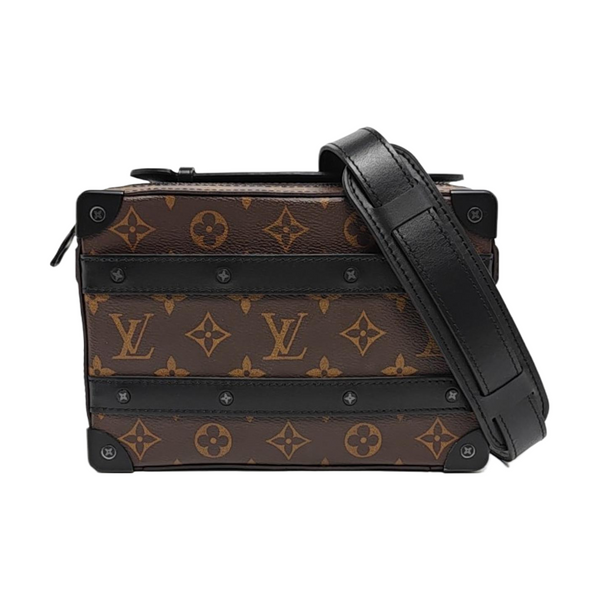 SOFT TRUNK Monogram Coated Canvas Brown