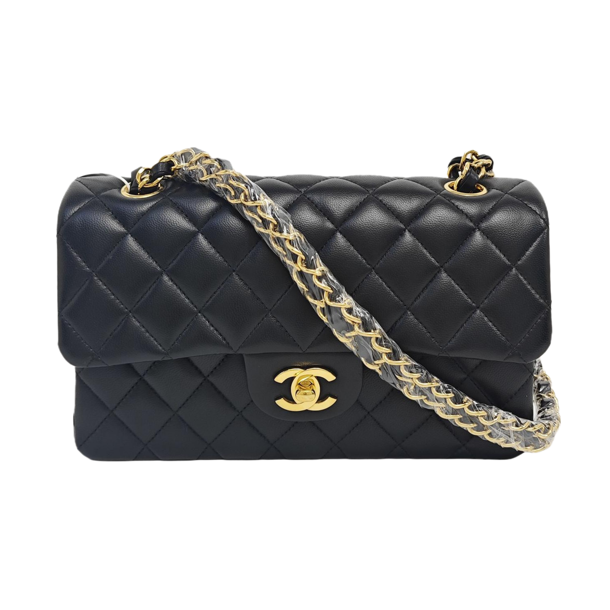 Quilted Lambskin Small Black
