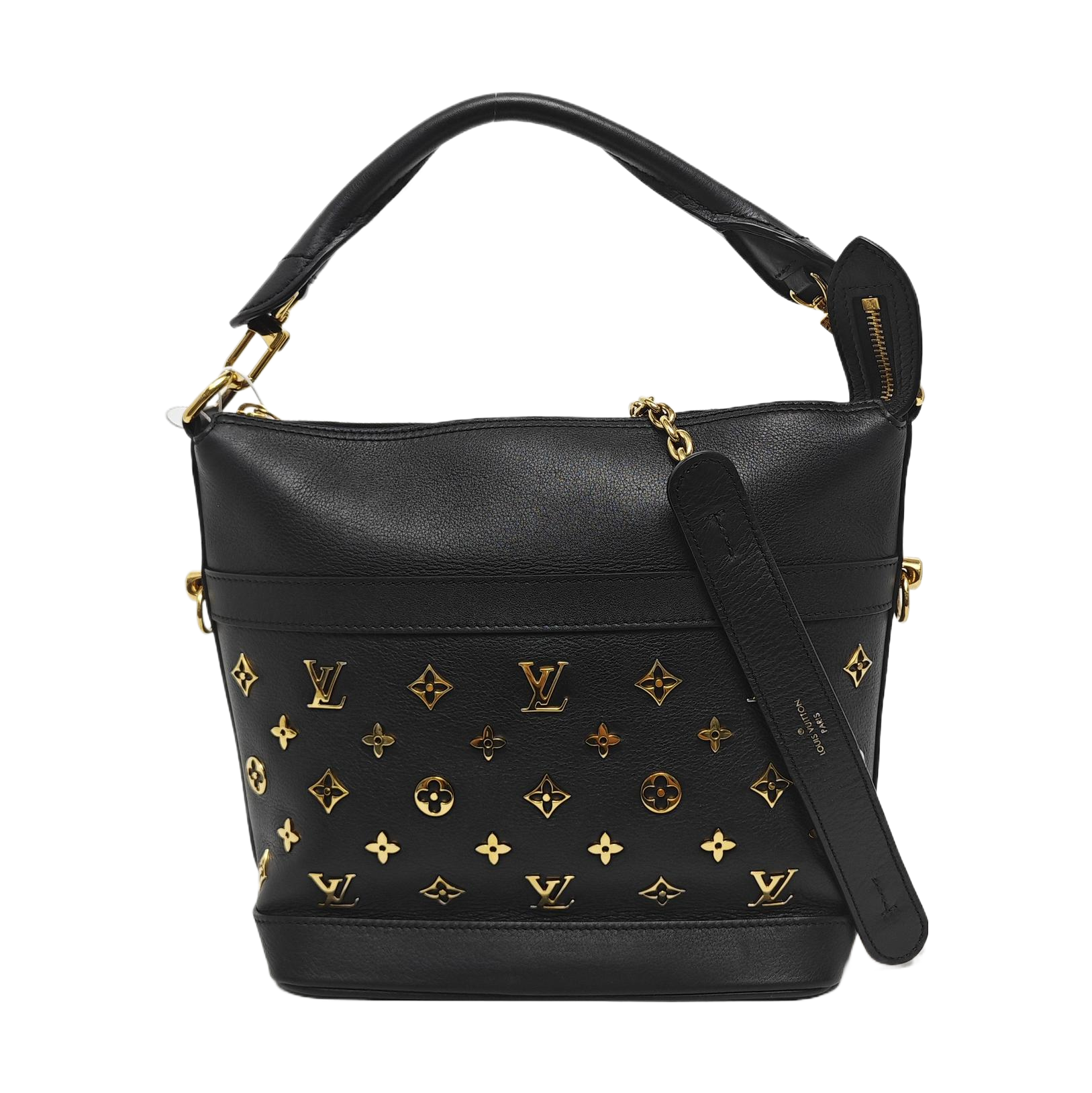 CRUISER PM Monogram Calfskin Black
