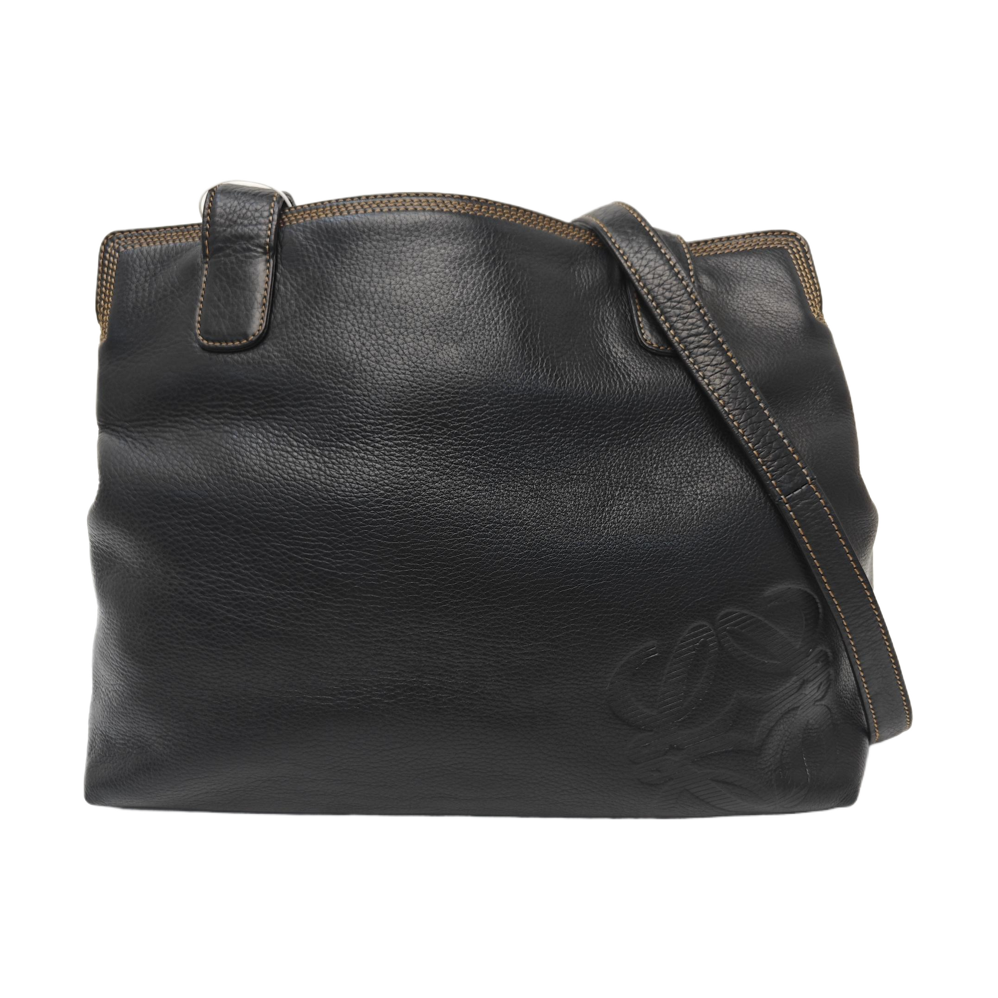 Calfskin Tote Bag Black