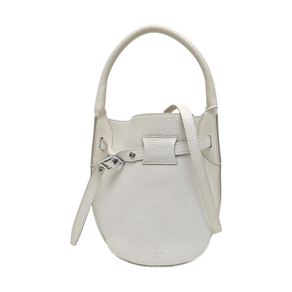 BIG BAG Nano Calfskin White