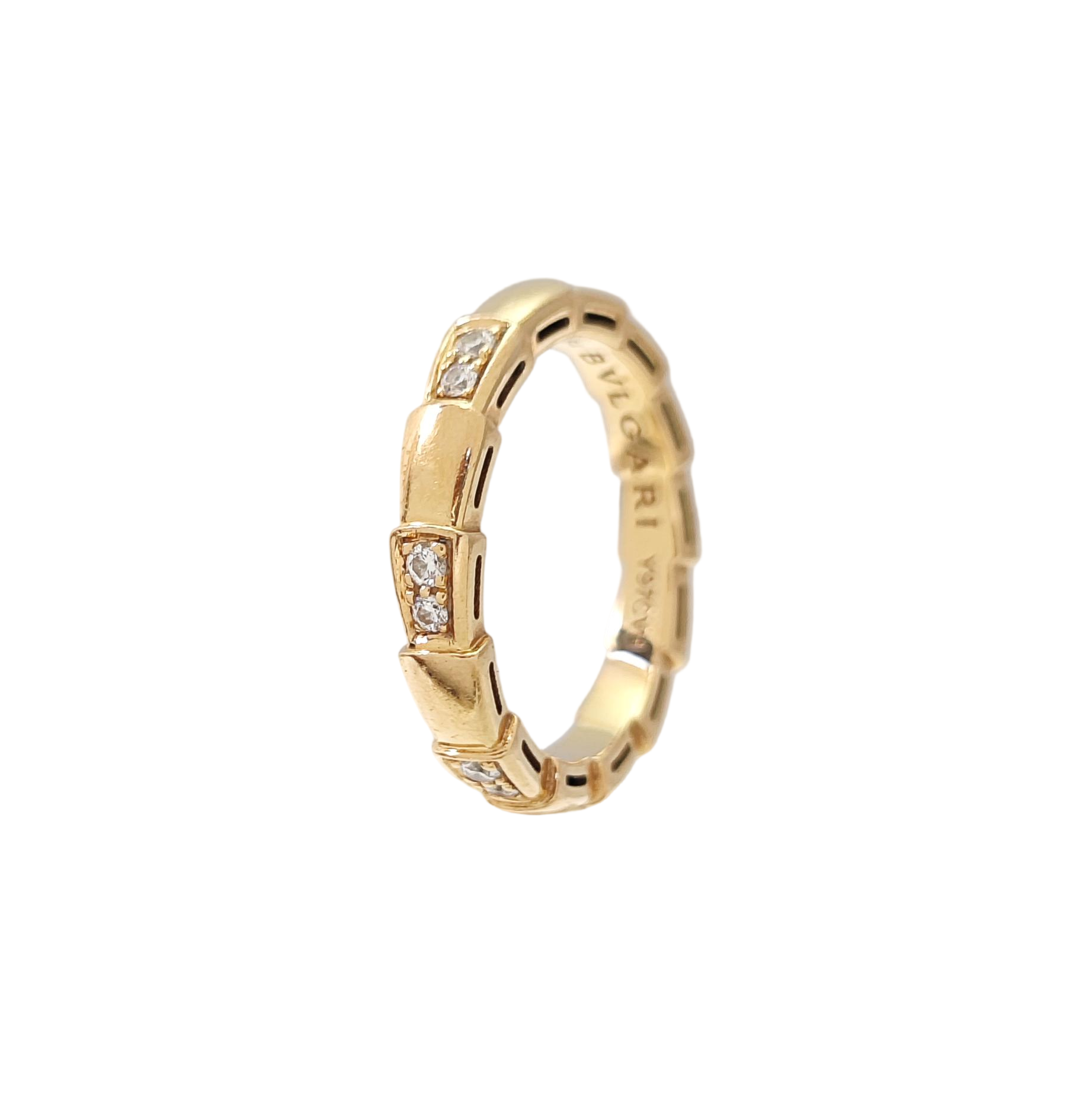 SERPENTI 18k Rose Gold Ring EU 54