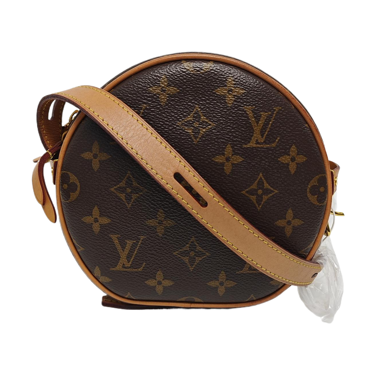 BOITE CHAPEAU PM Monogram Coated Canvas Brown
