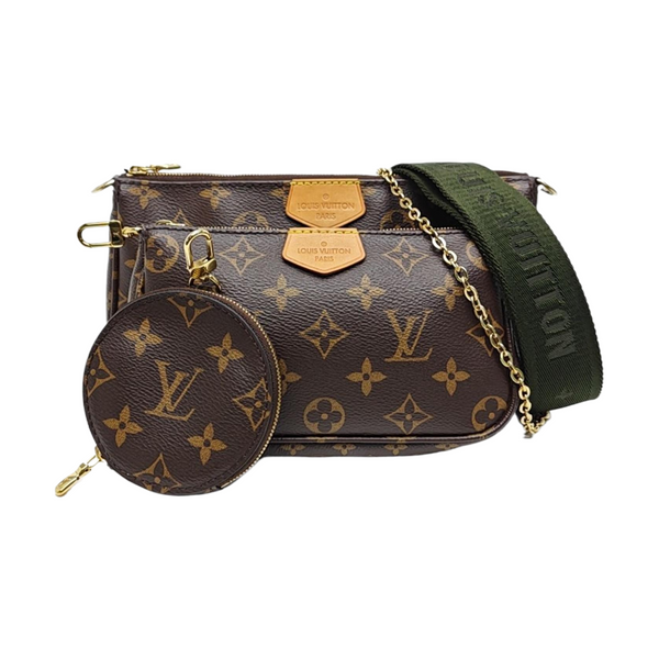 MULTI Monogram Coated Canvas Brown