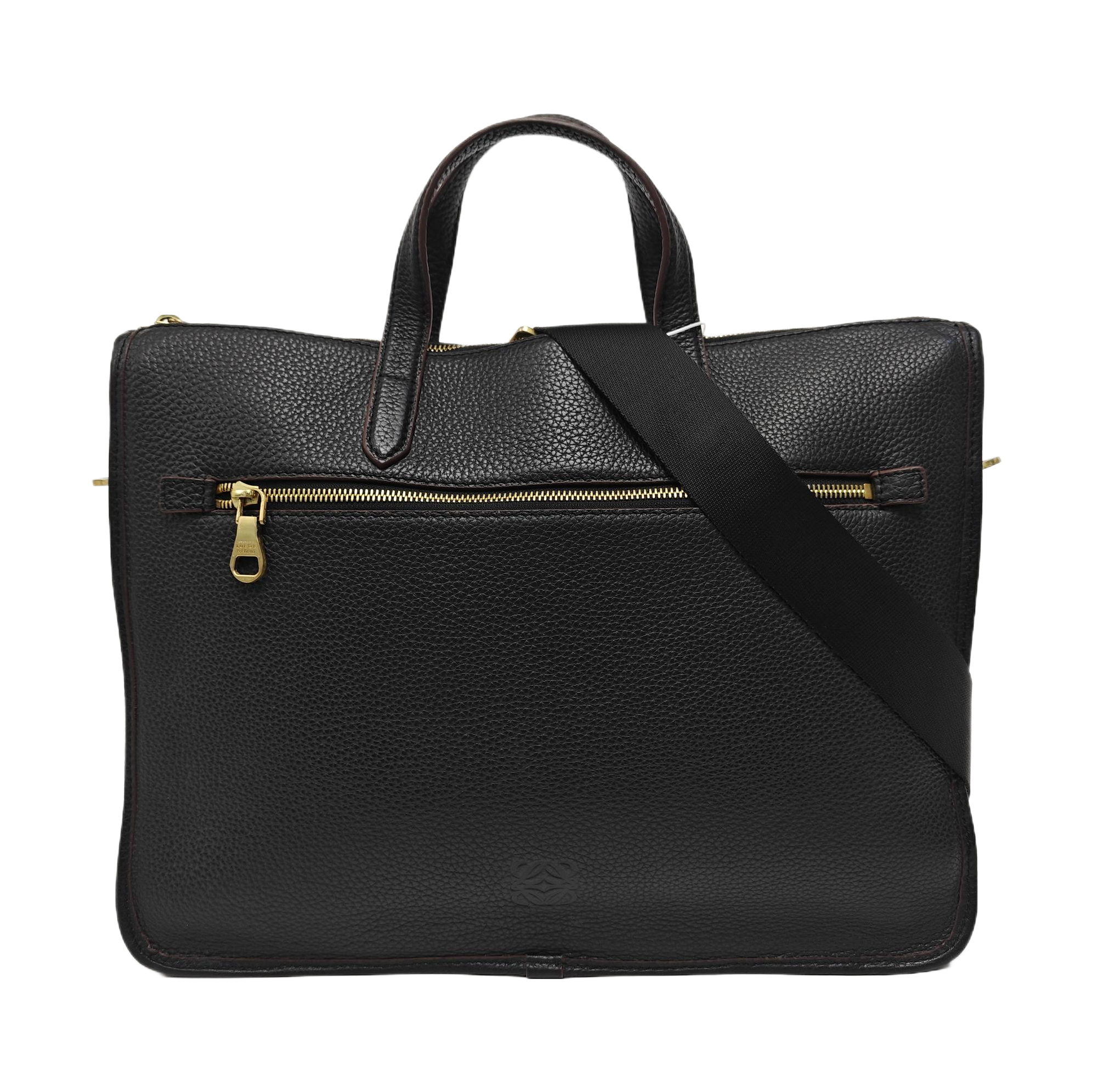 Calfskin Shoulder Bag Black