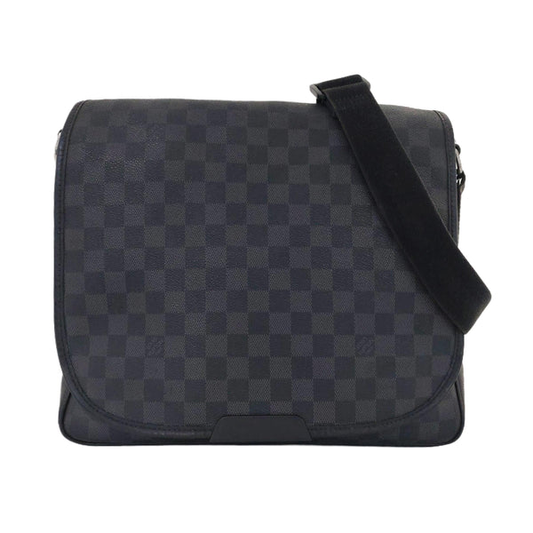 DANIEL Damier Graphite Coated Canvas Gray