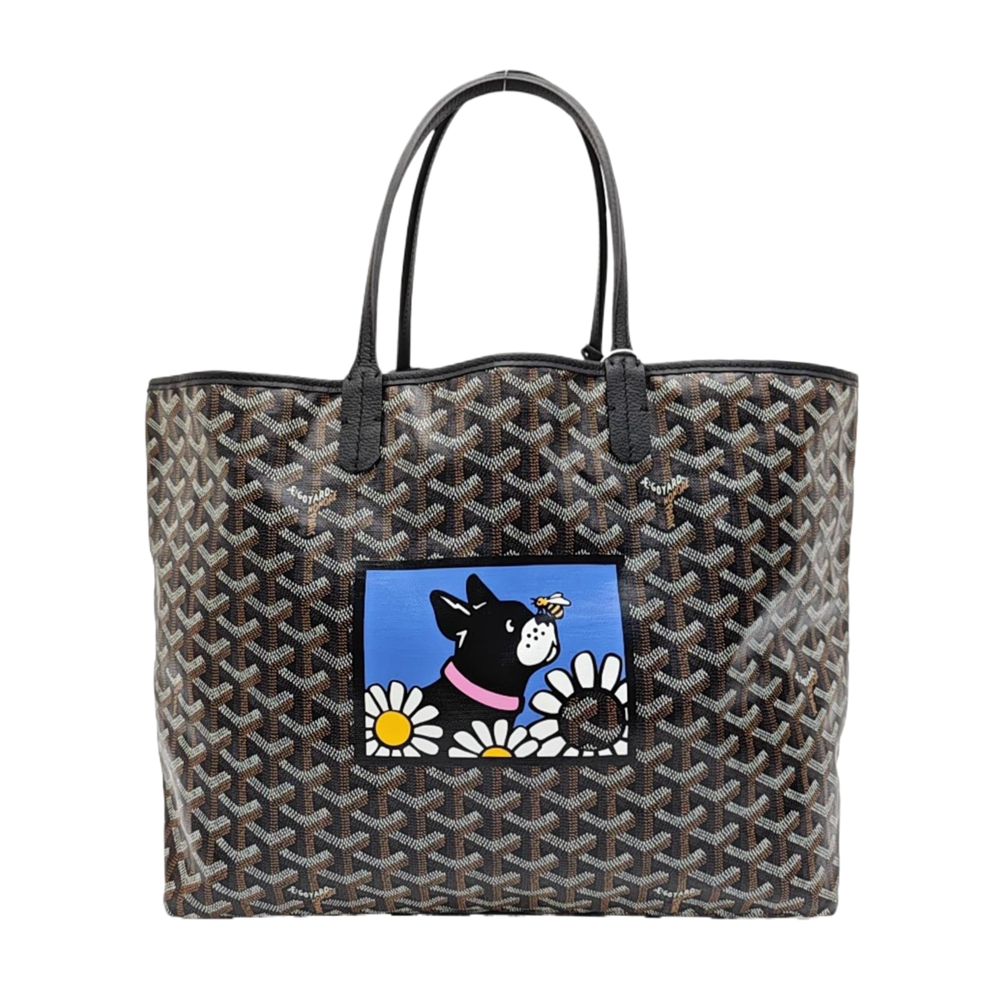 Saint Louis PM Coated Canvas Black