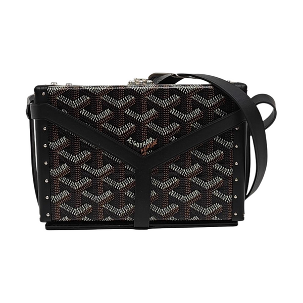 Minaudière Coated Canvas Black
