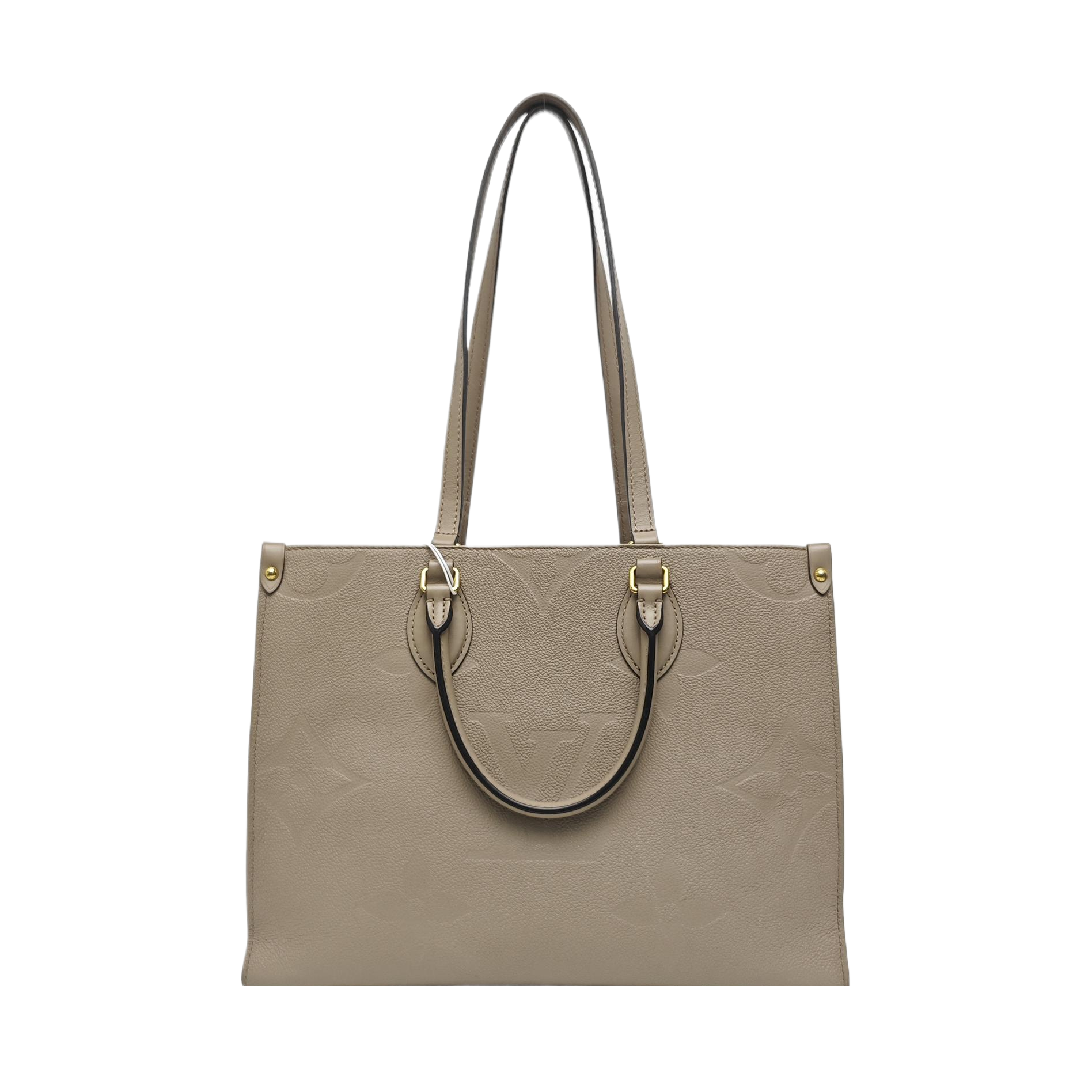 ONTHEGO MM Monogram Calfskin Gray