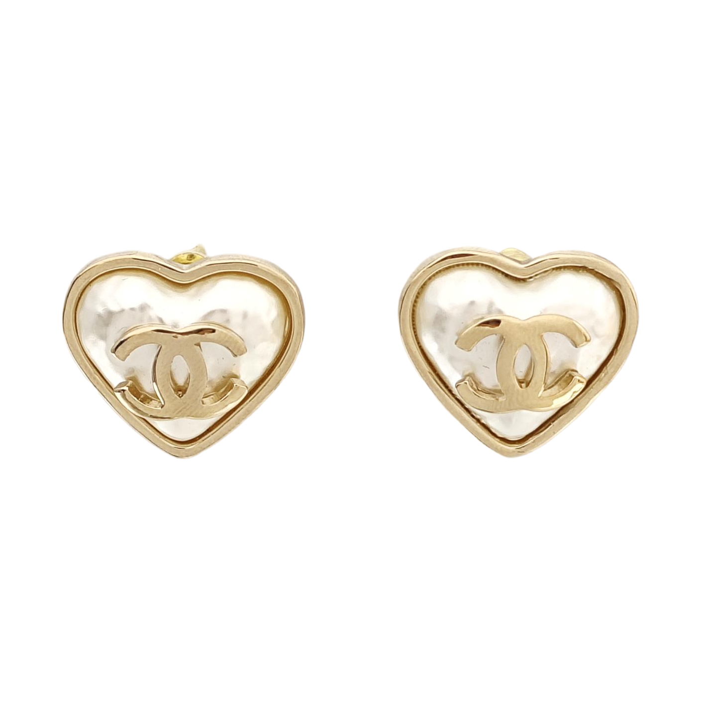 Metal Gold Stud Earrings
