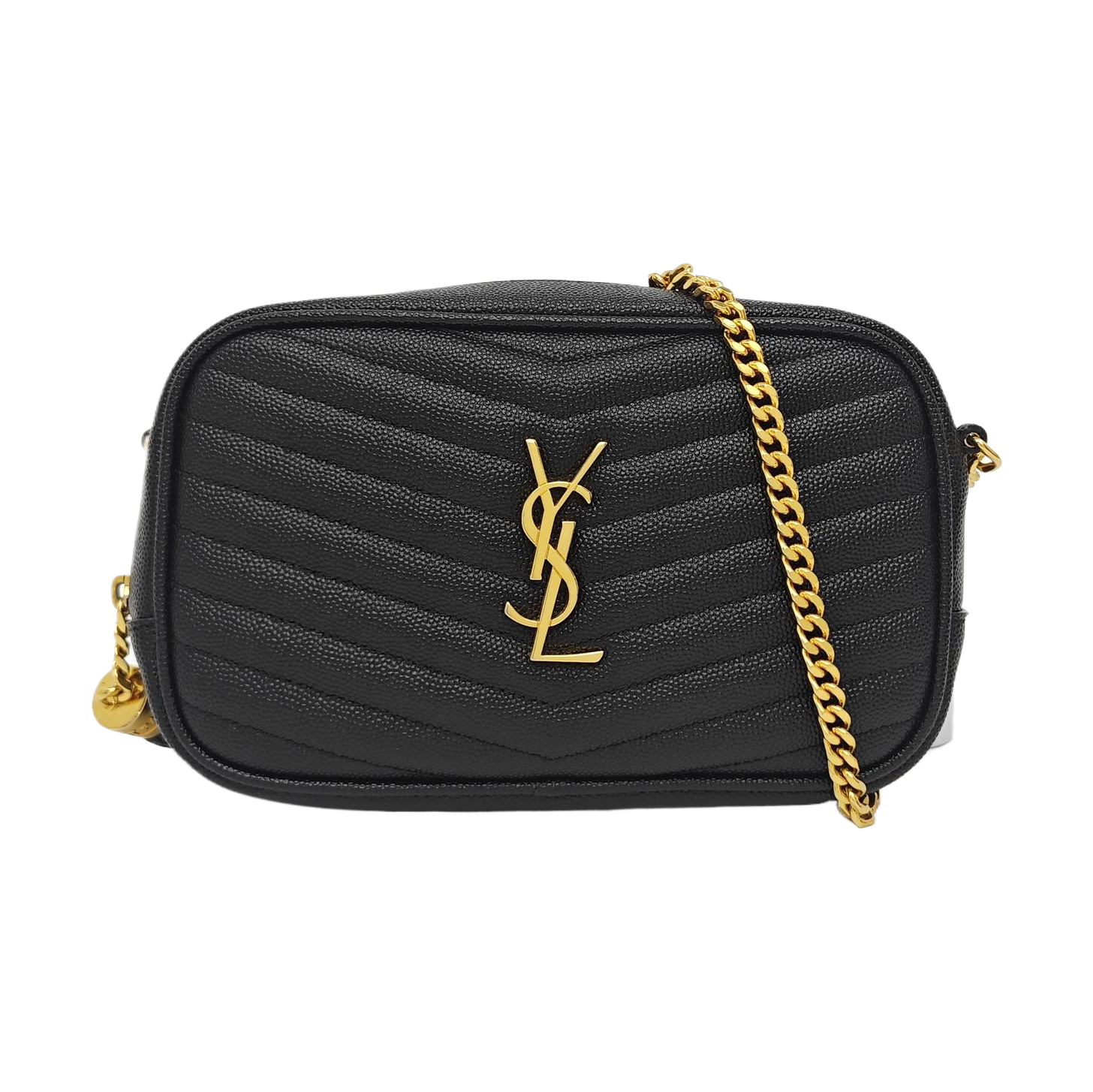 LOU Quilted Calfskin Black