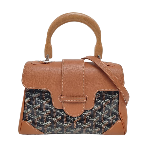 Saïgon Mini Coated Canvas Brown