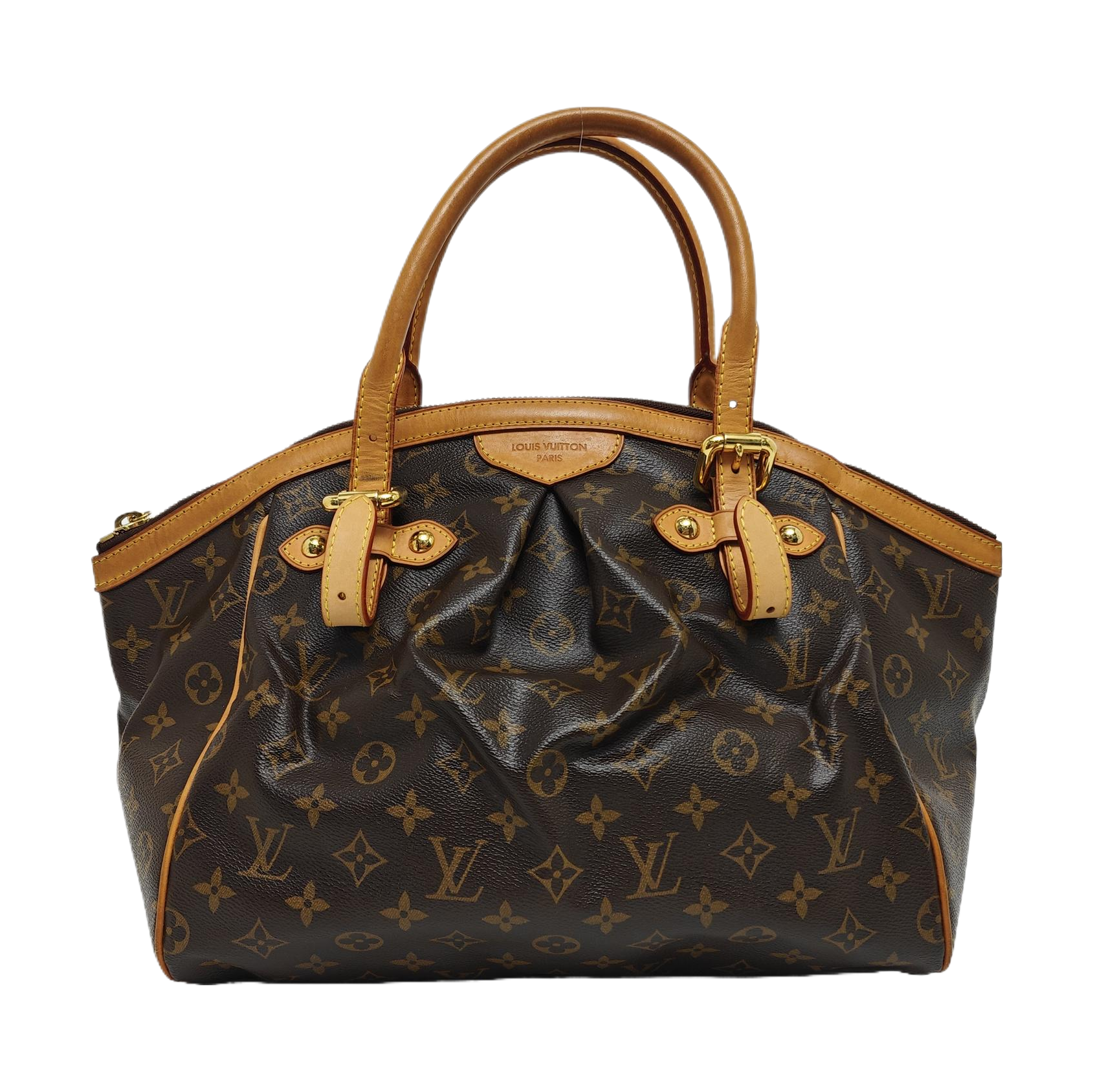 TIVOLI GM Monogram Coated Canvas Brown