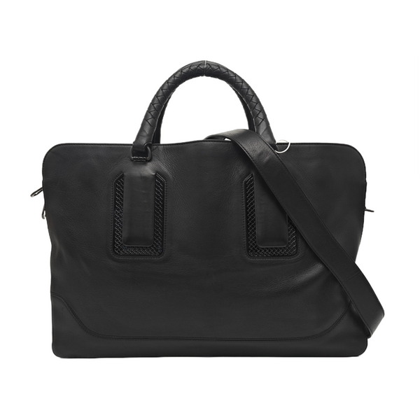 Calfskin Shoulder Bag Black