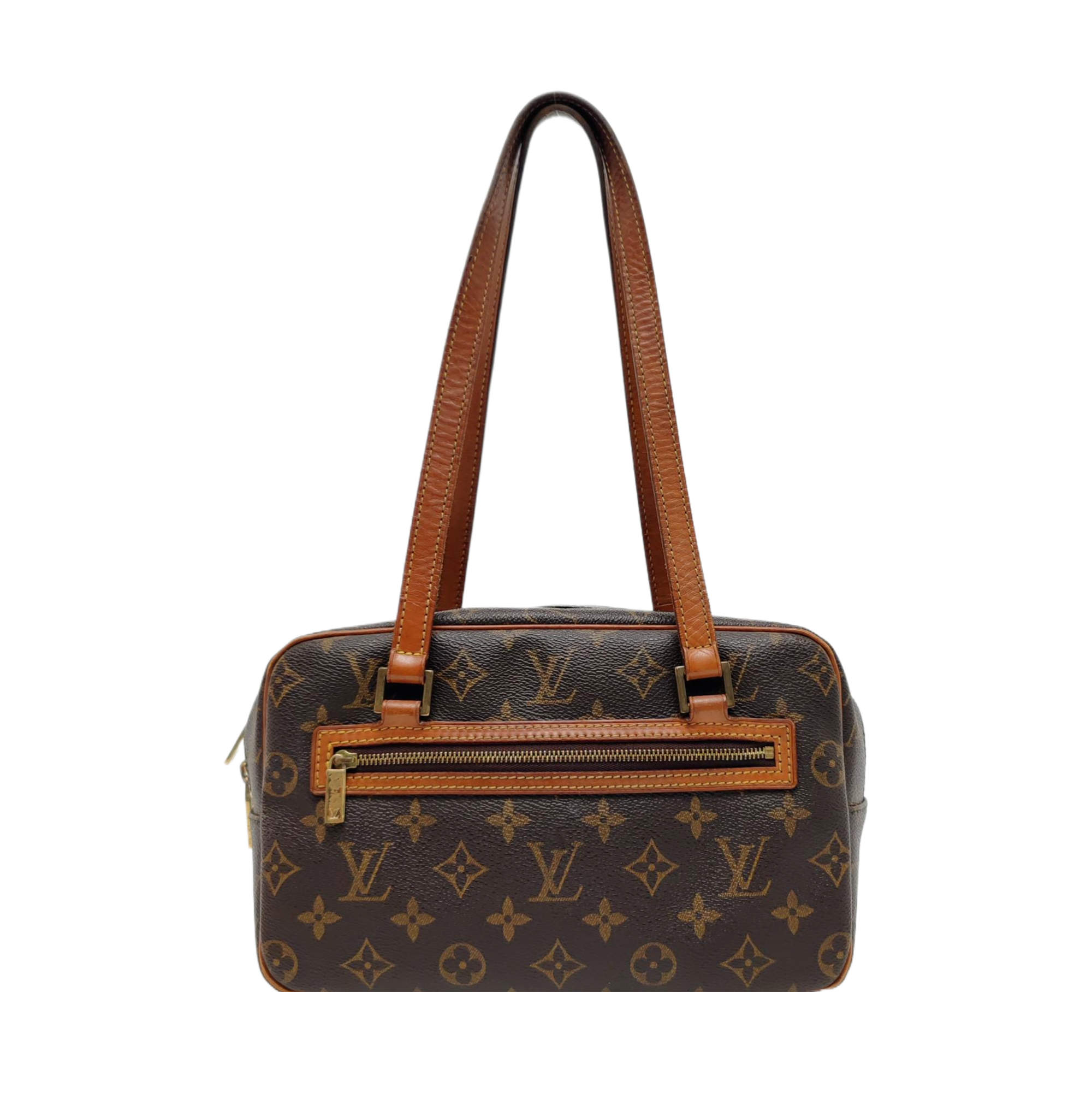 CITE Monogram Coated Canvas Brown