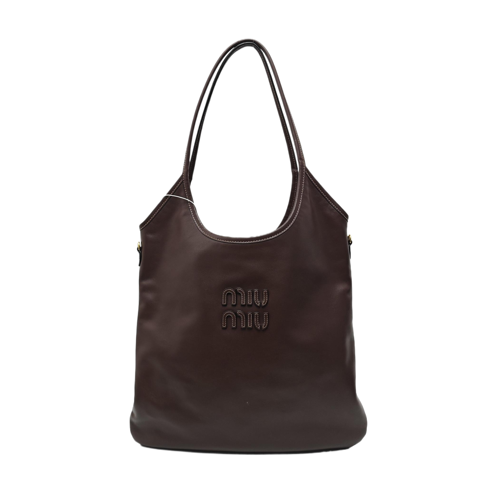 IVY Large Calfskin Brown
