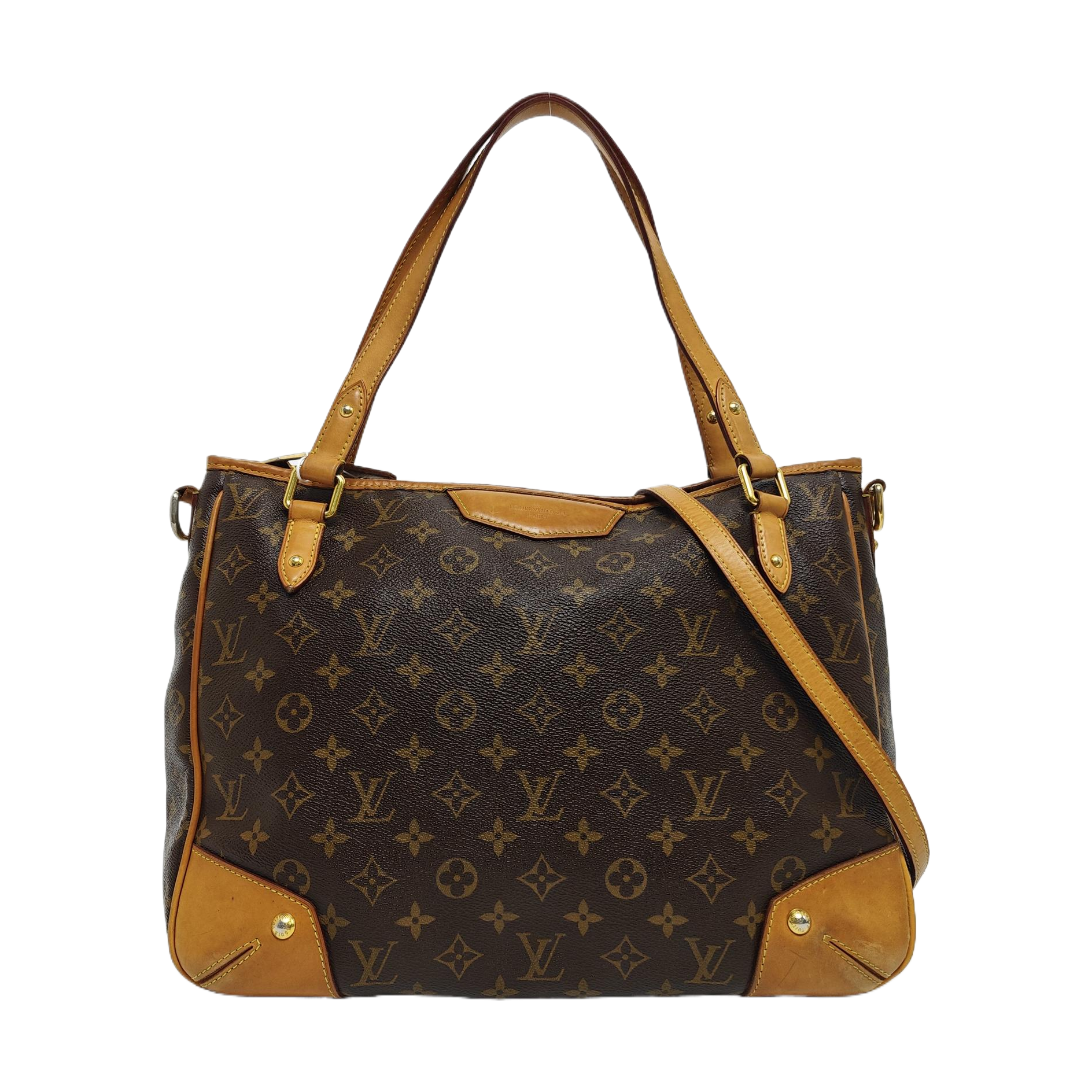 RETIRO GM Monogram Coated Canvas Brown
