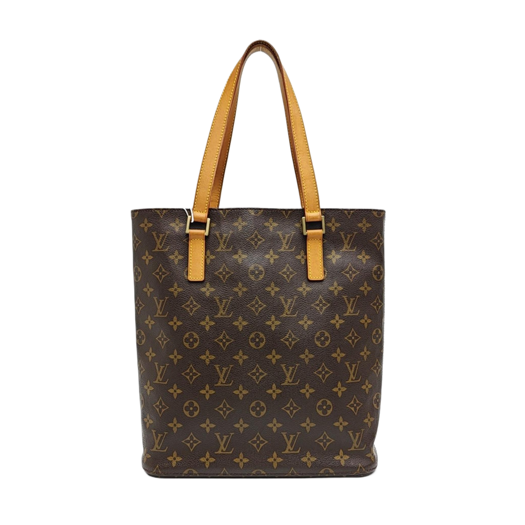 VINTAGE VAVIN GM Monogram Coated Canvas Brown