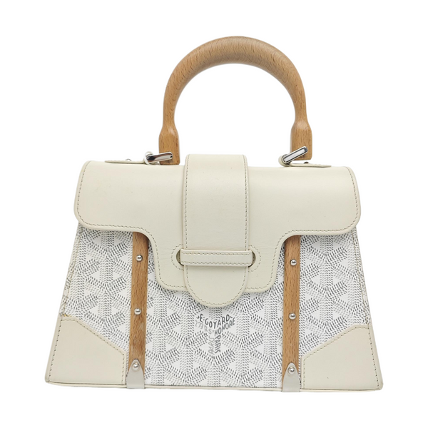 Saïgon Mini Coated Canvas White