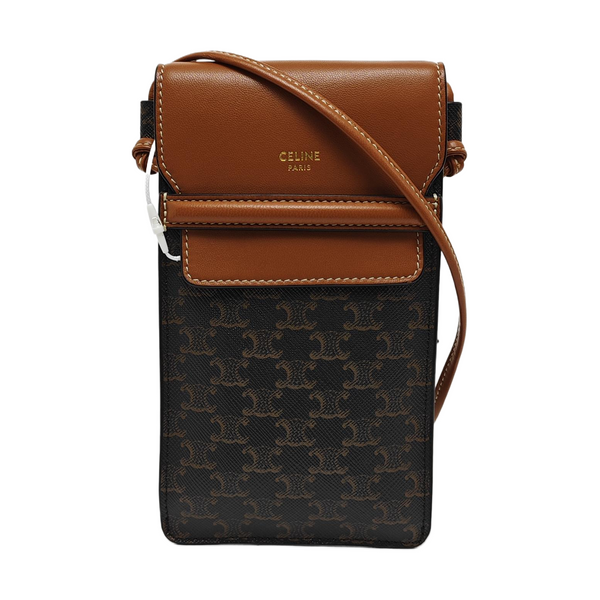 Lona Estampada TRIOMPHE Marrón